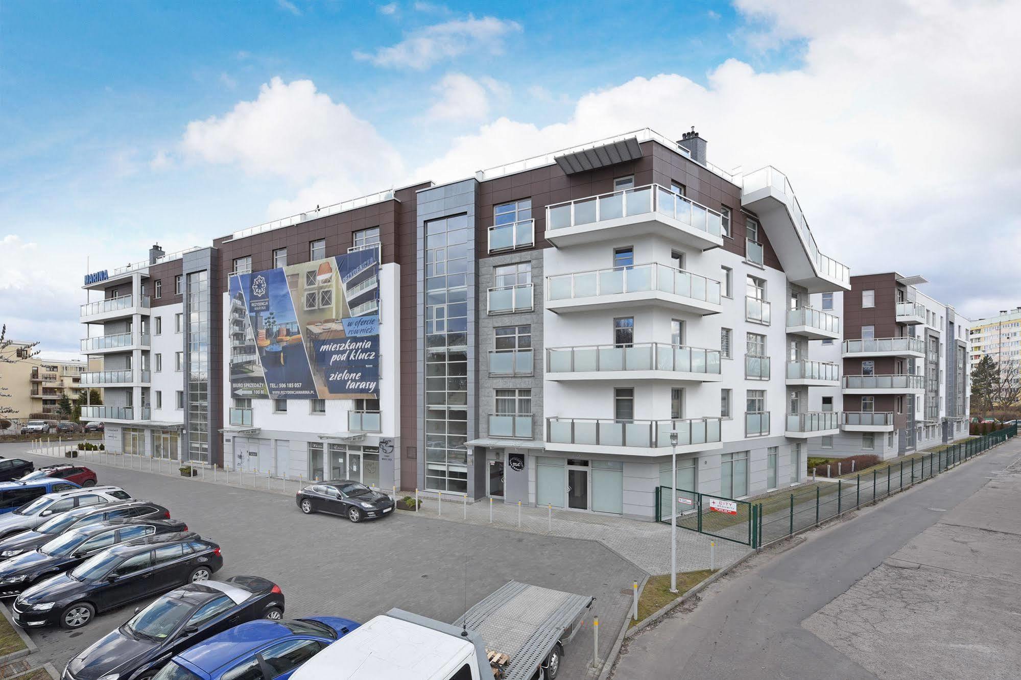 Swanky And Modern Marina Residence Sopot Exterior foto
